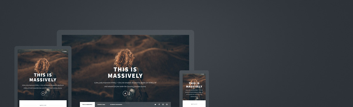 Html5 Up Responsive Html5 And Css3 Site Templates